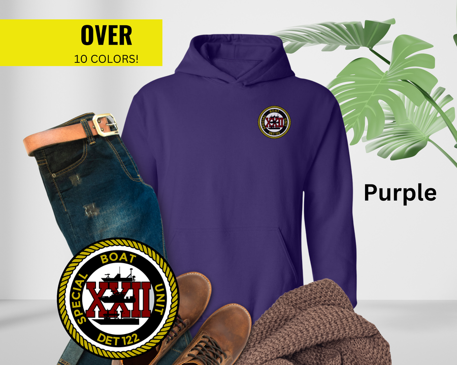 Special Boat Unit 22 DET 122 Hoodie - Color