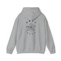 Thumbnail for SB Pin with NEC 5352 Hoodie - Black & White Collection