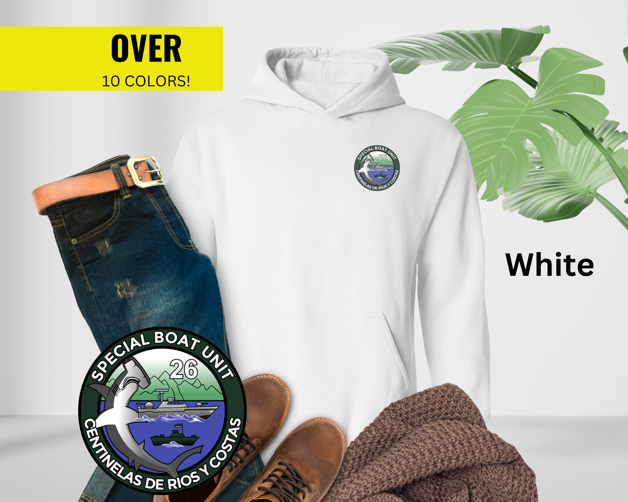 Special Boat Unit 26 Hoodie - Color