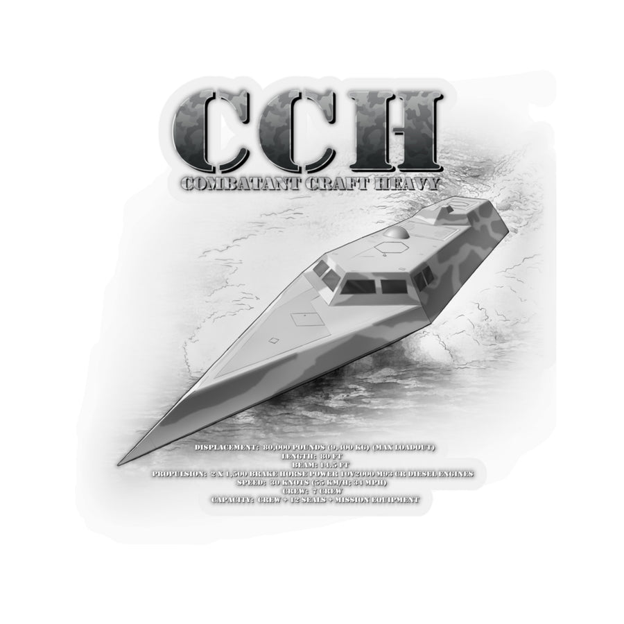 CCH - Combatant Craft Heavy Sticker
