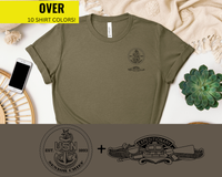 Thumbnail for Navy Senior Chief Expeditionary Warfare Qualification T-Shirt - Black & White Collection