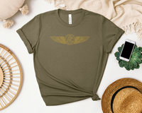 Thumbnail for Aircrewman Operator Qualification T-Shirt - Gold Collection