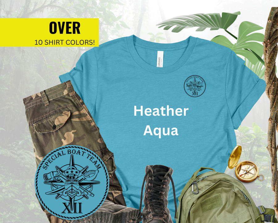 Special Boat Team 12 v2 T-Shirt – Black & White Collection