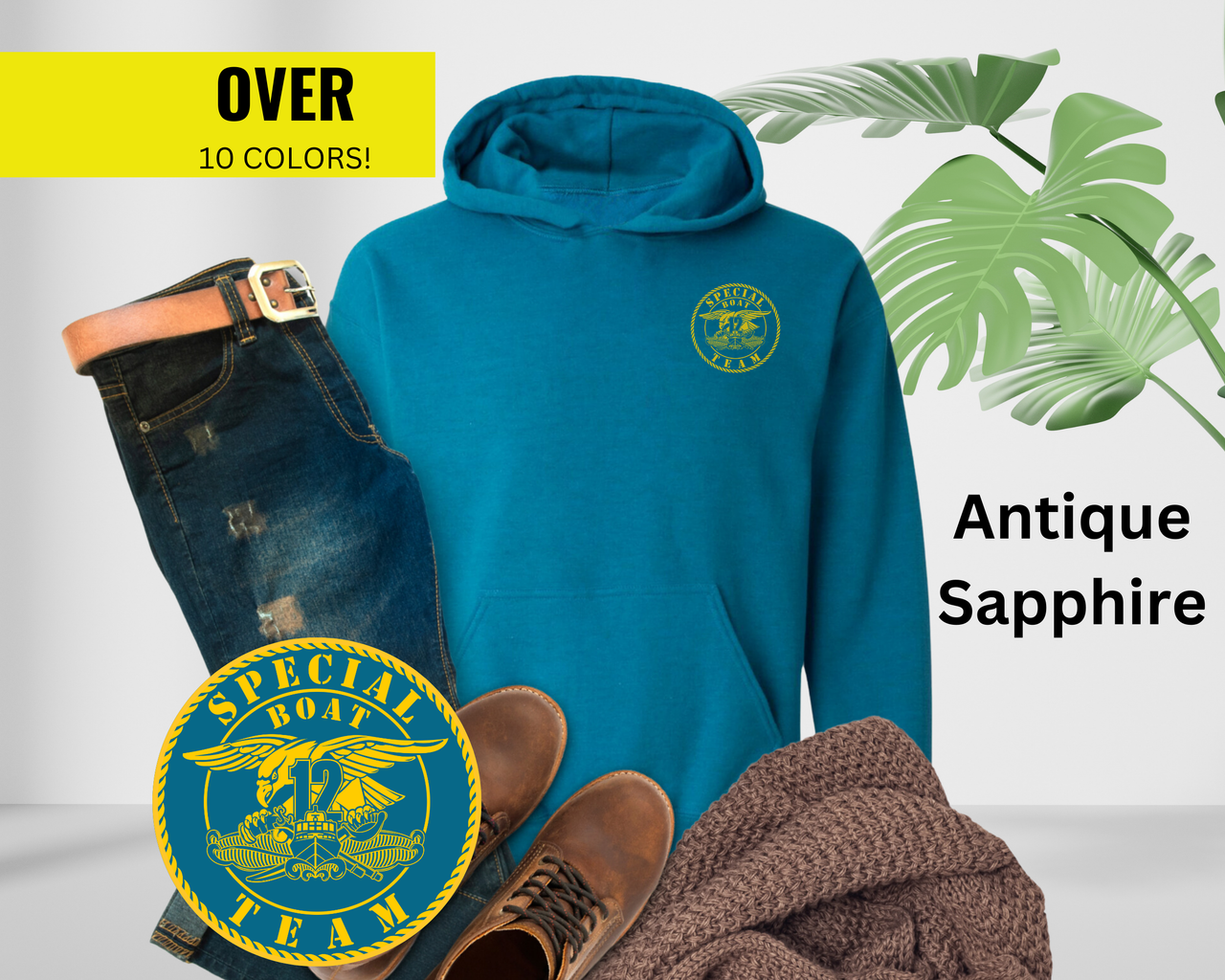 Special Boat Team 12 v1 Hoodie - Gold Collection