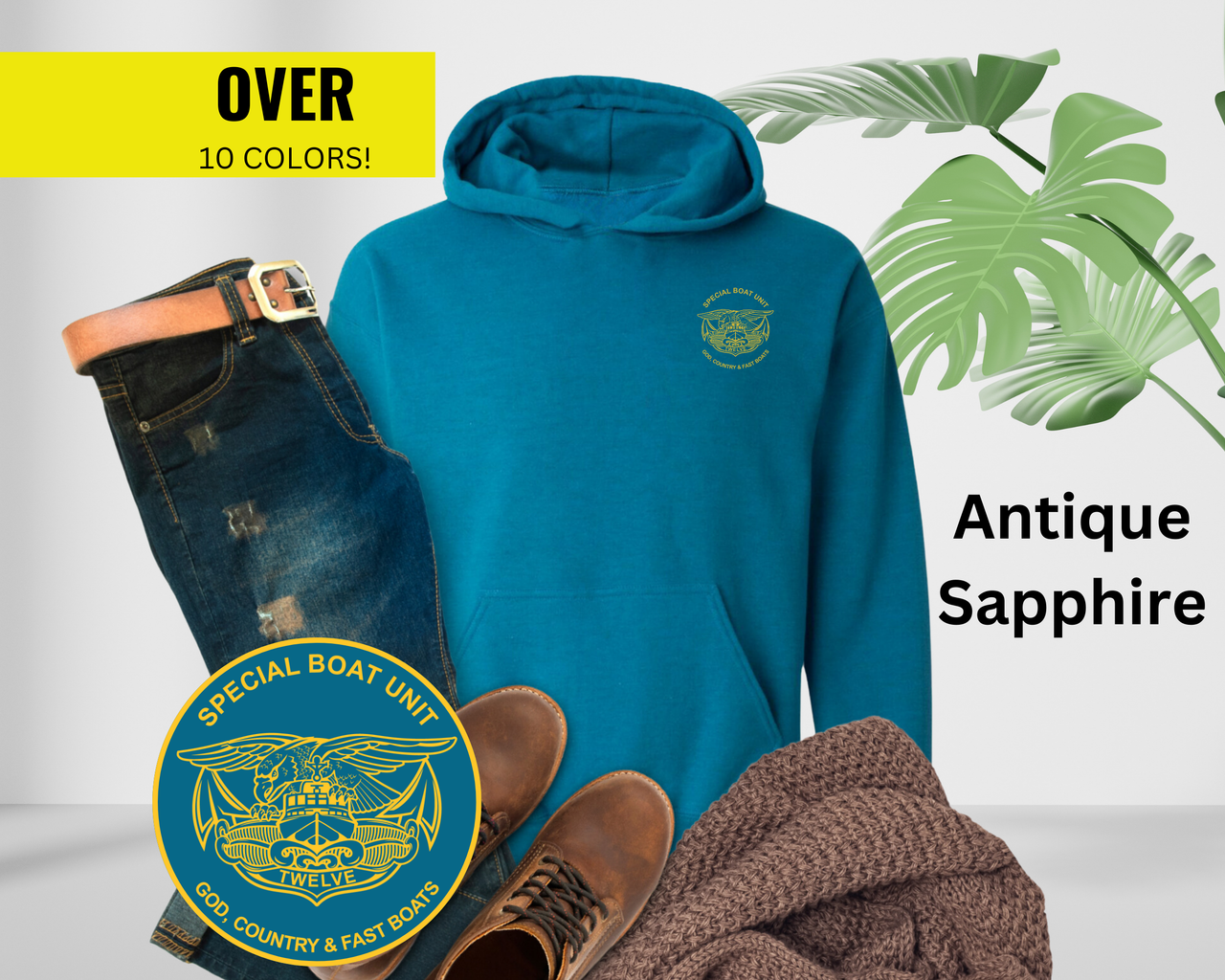 Special Boat Unit 12 v1 Hoodie - Gold Collection
