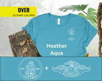 Thumbnail for Navy Chief FMF Qualification T-Shirt - Black & White Collection