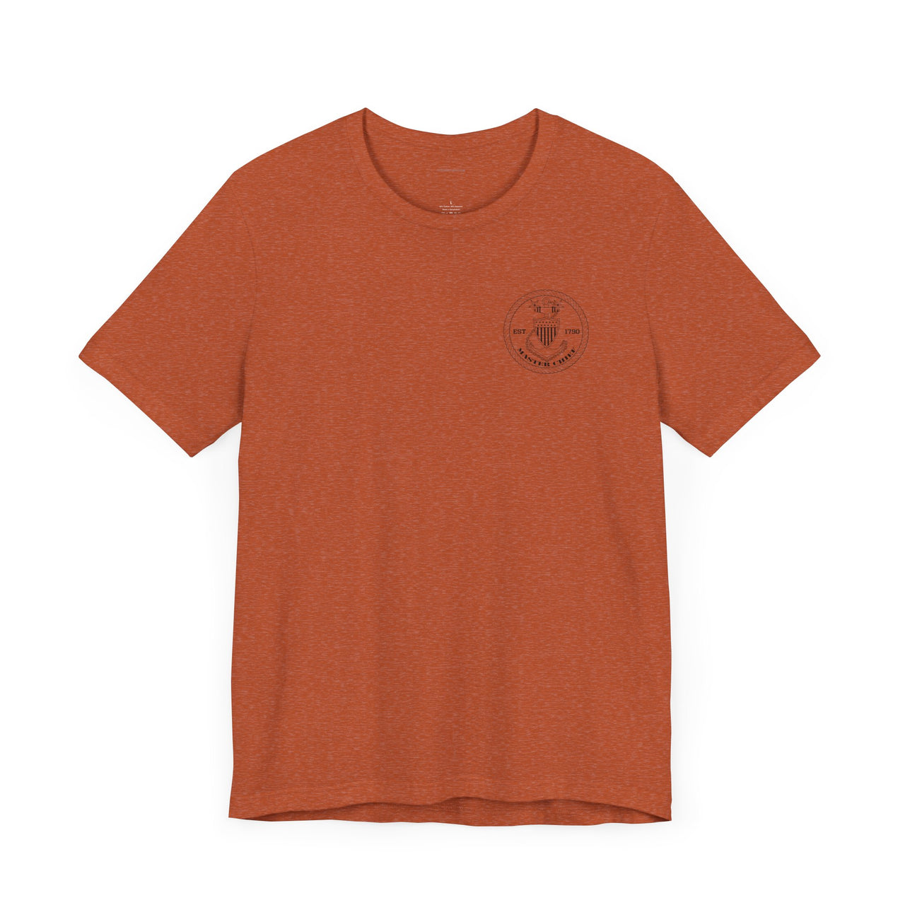 Coast Guard Master Chief T-Shirt - Black & White Collection