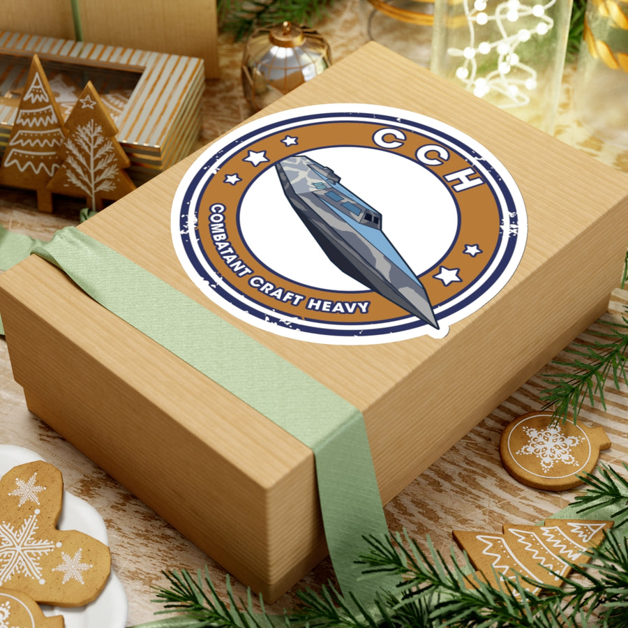 Navy CCH Sticker