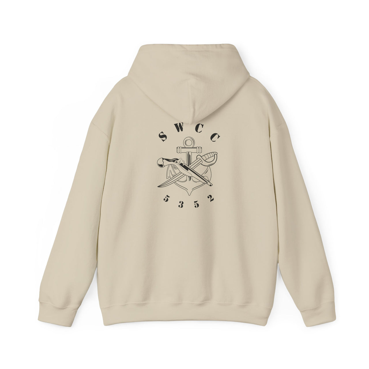 SB Pin with NEC 5352 Hoodie - Black & White Collection
