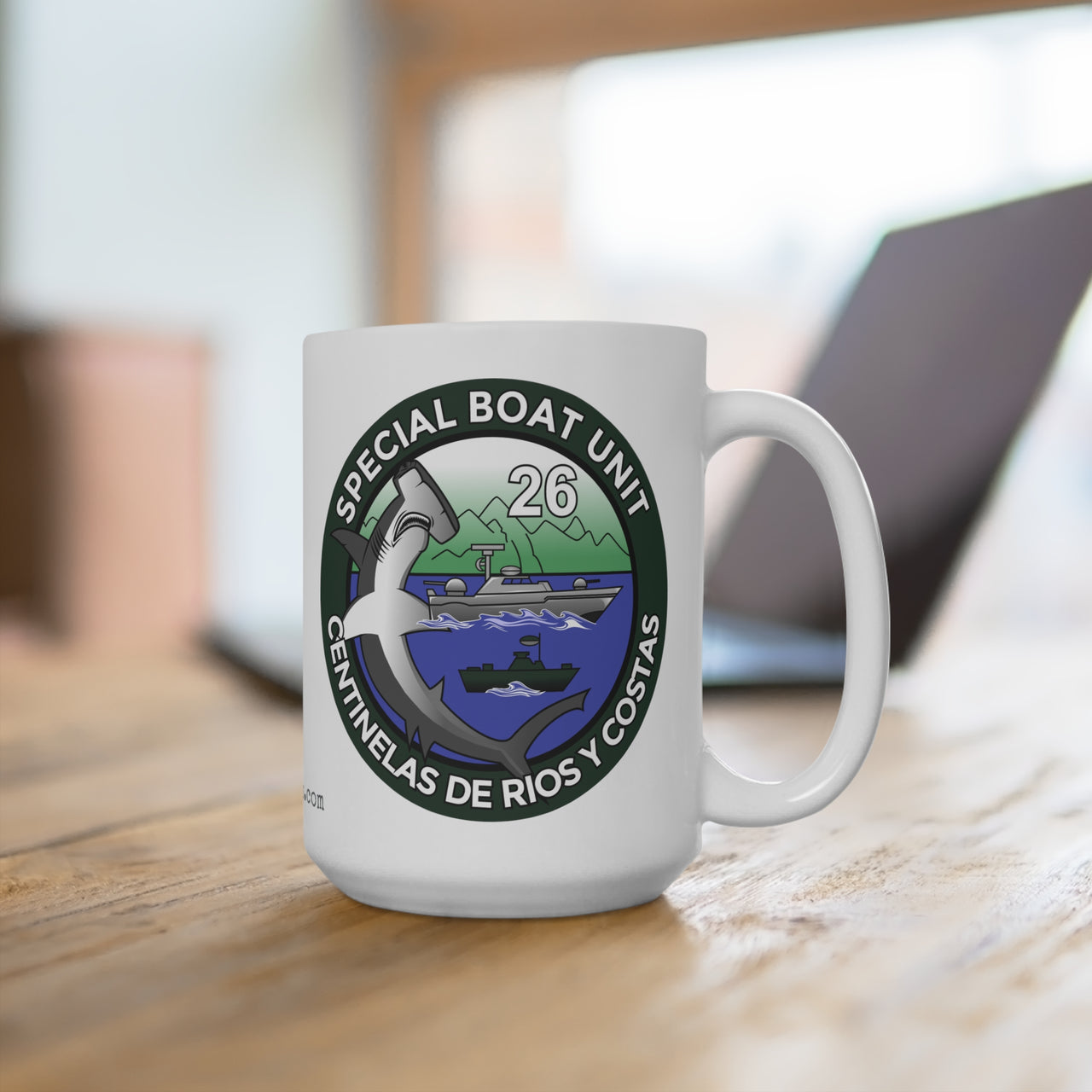 SBU 26 White 15oz Mug (Color)