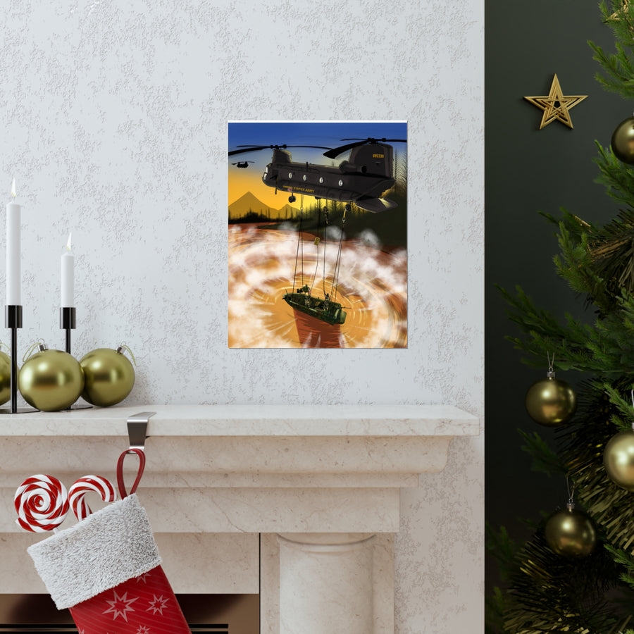 SOC-R Helo Cast Premium Matte vertical posters