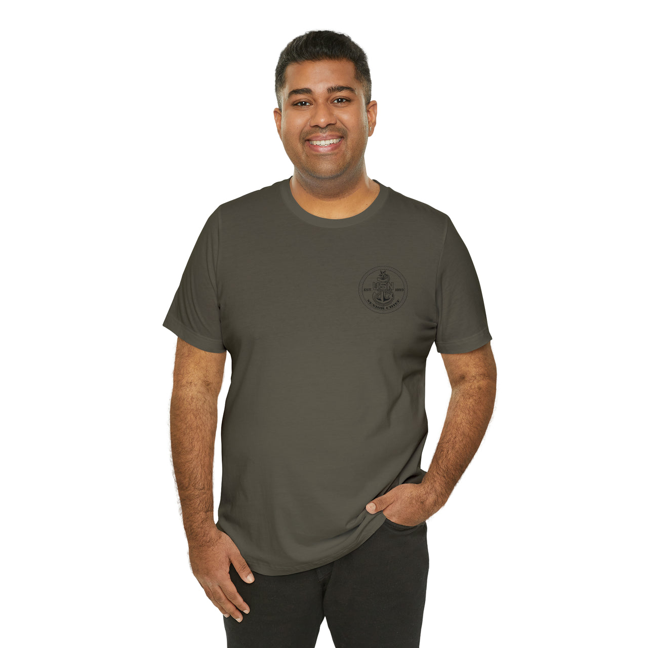 Navy Senior Chief T-Shirt (Black)