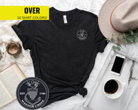 Thumbnail for Coast Guard Master Chief T-Shirt - Black & White Collection