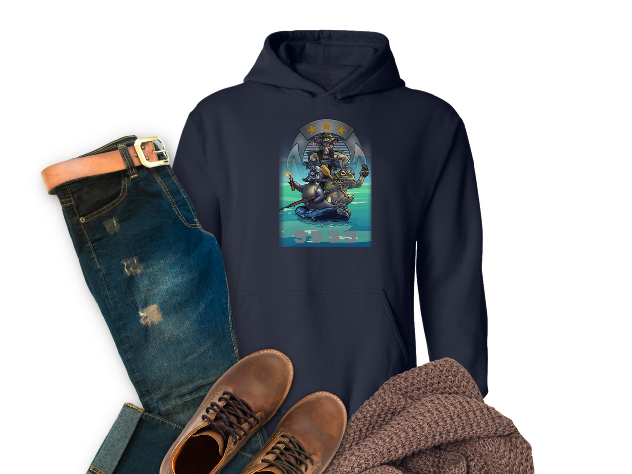 Naval Special Warfare - Combatant Craft Crewmen (CC) - Hoodie