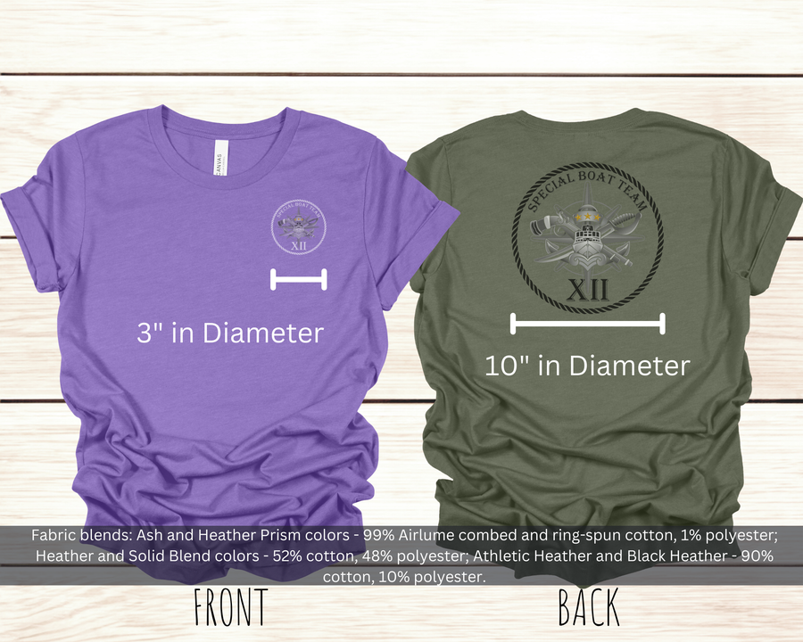 Special Boat Team 12 v2 T-Shirt – Color Collection
