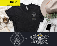 Thumbnail for Navy Chief SWCC Qualification T-Shirt - Black & White Collection