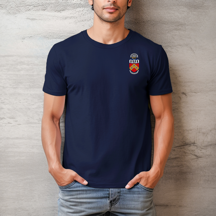 USS Roanoke AOR-7 Command Crest T-Shirt