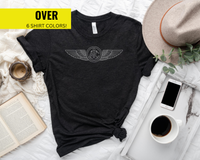 Thumbnail for Aircrewman Operator Qualification T-Shirt - Black & White Collection