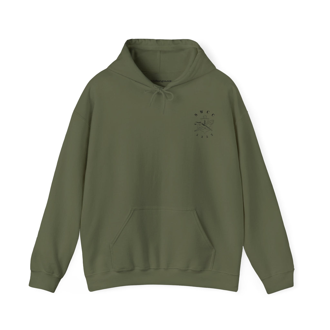SB Pin with NEC 5352 Hoodie - Black & White Collection