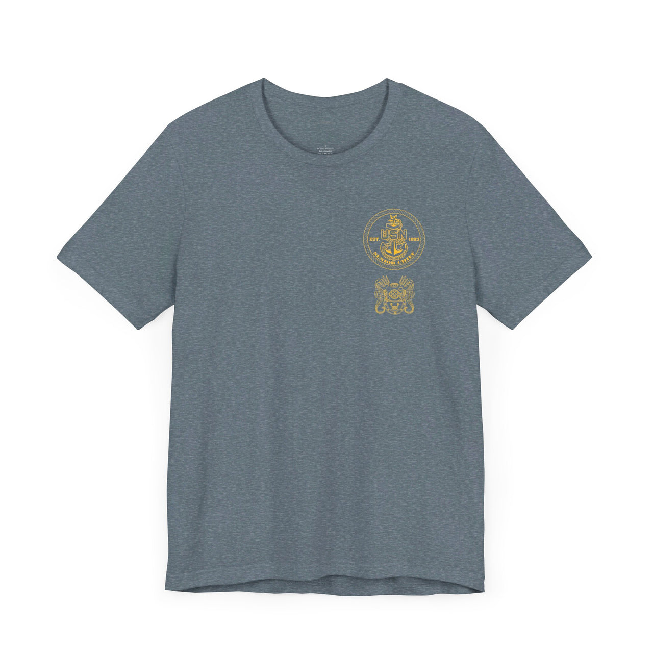 Navy Senior Chief Master Diver Qualification T-Shirt - Gold Collection