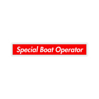 Thumbnail for Special Boat Operator Sticker
