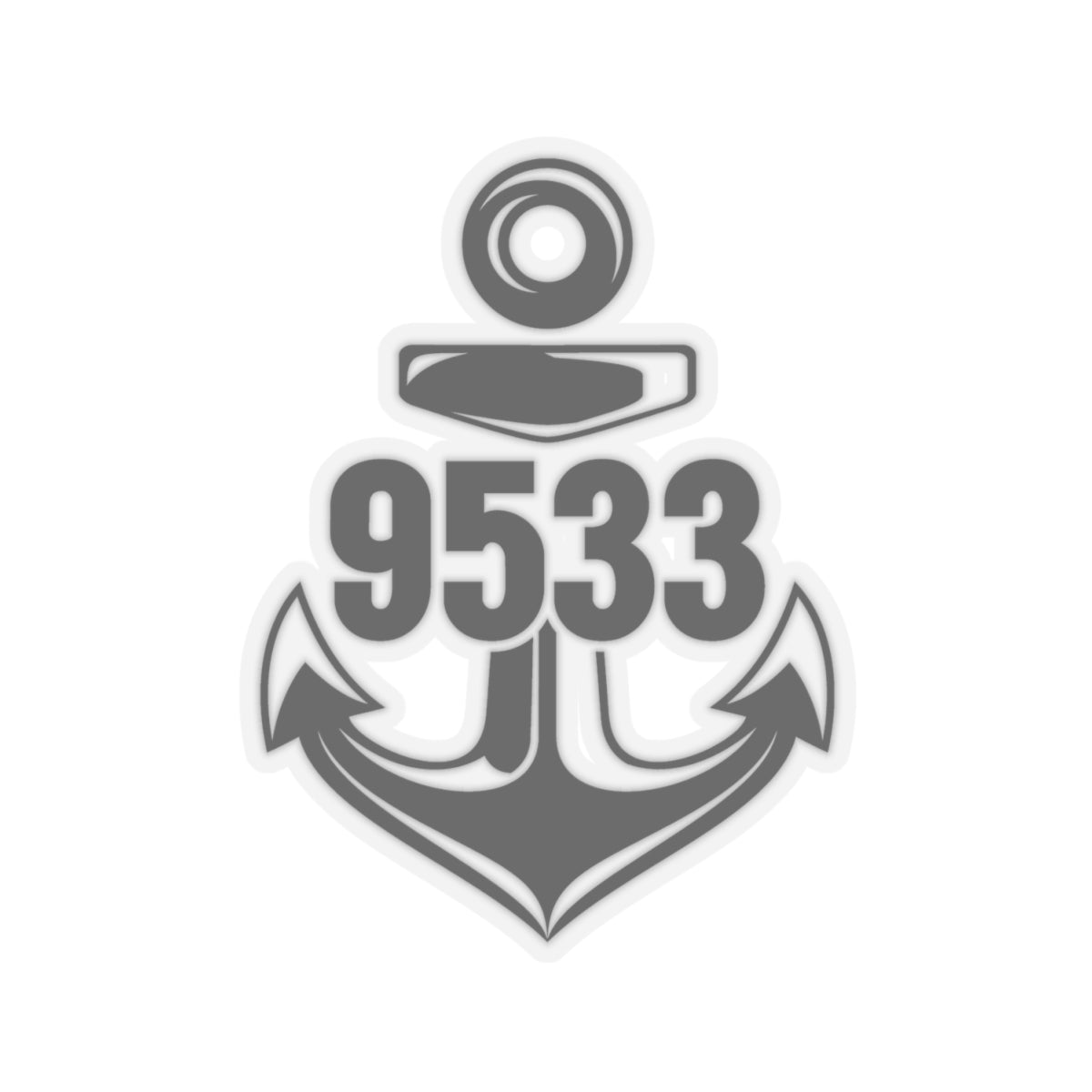 9533TC Kiss-Cut Stickers (Black)