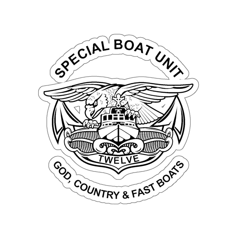 SBU 12 Sticker (Black)