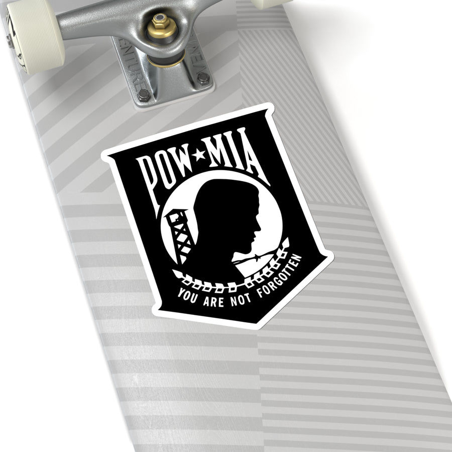 POW-MIA Sticker