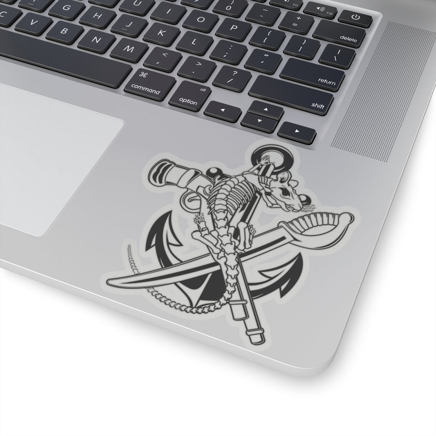 SWCC Bone Rat Black - Sticker