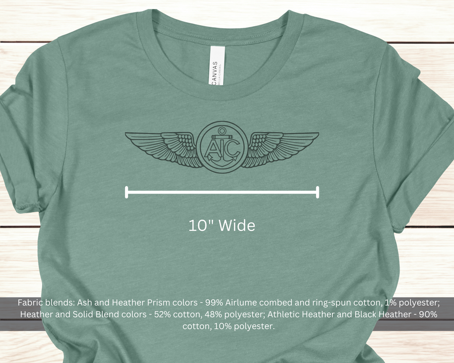 Aircrewman Operator Qualification T-Shirt - Black & White Collection