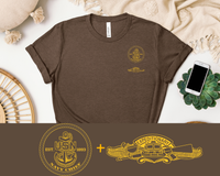 Thumbnail for Chief Expeditionary Warfare Custom T-Shirt - Gold Collection