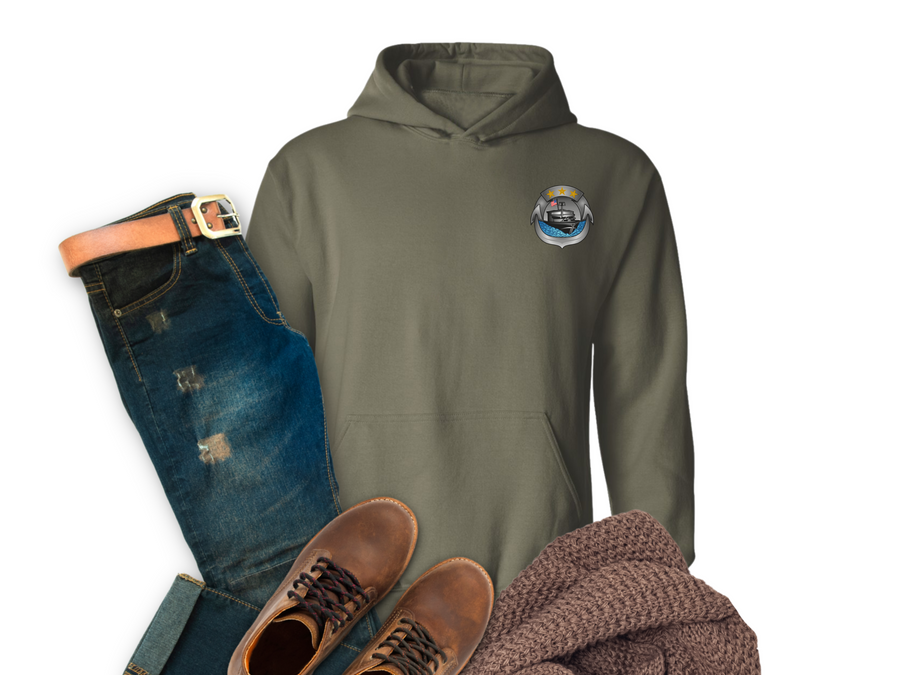 Combatant Craft Crewmen Pin - Hoodie (Color)