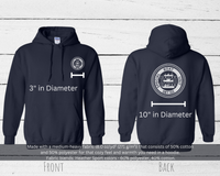 Thumbnail for Special Boat Unit 22 DET 122 Hoodie - Black & White Collection