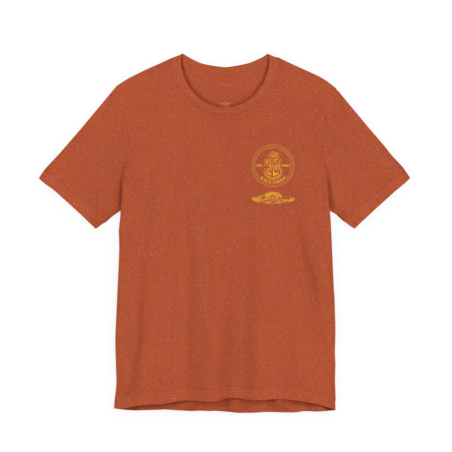 Chief Expeditionary Warfare Custom T-Shirt - Gold Collection