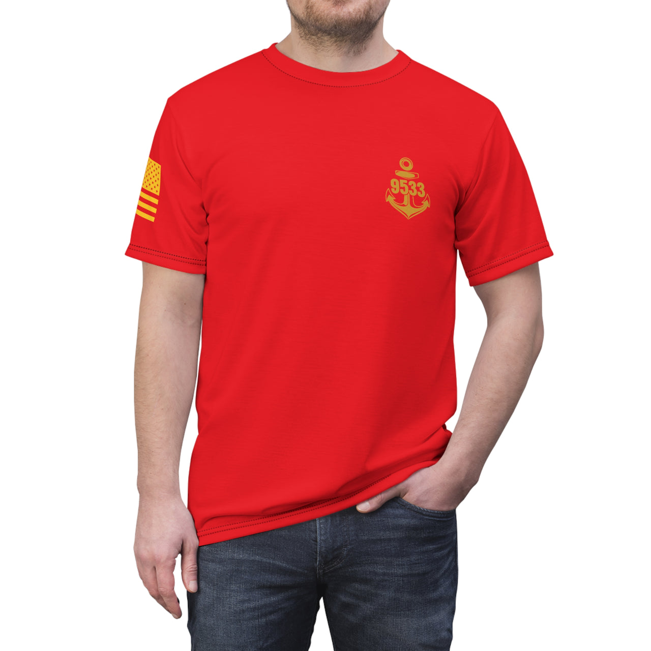 933TC Multi-Panel Rangemaster (Red & Gold)
