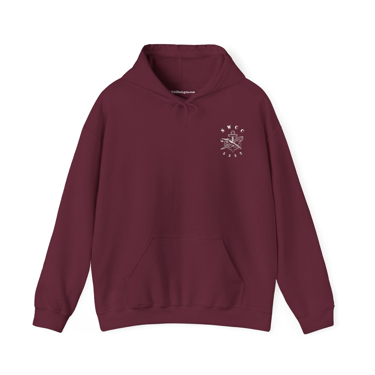 SB Pin with NEC 5352 Hoodie - Black & White Collection