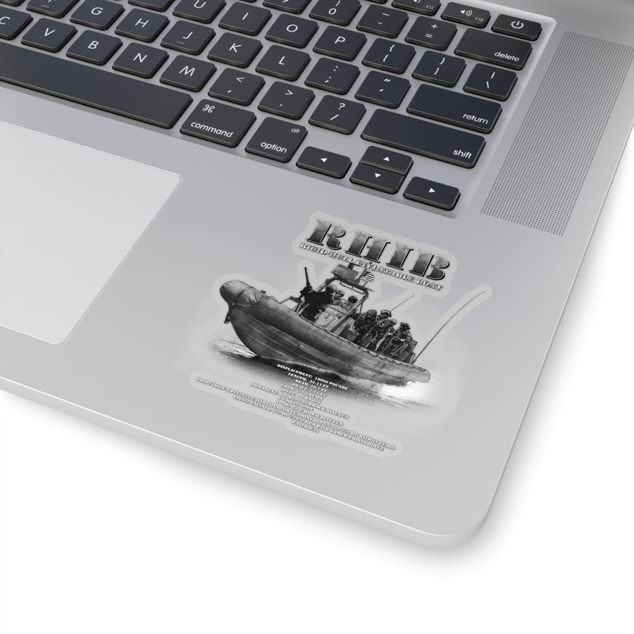 RHiB - Rigid Hull Inflatable Boat Sticker