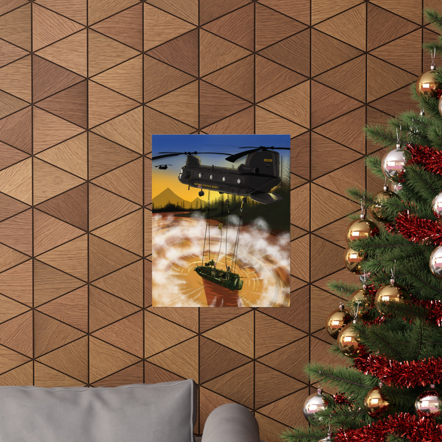 SOC-R Helo Cast Premium Matte vertical posters