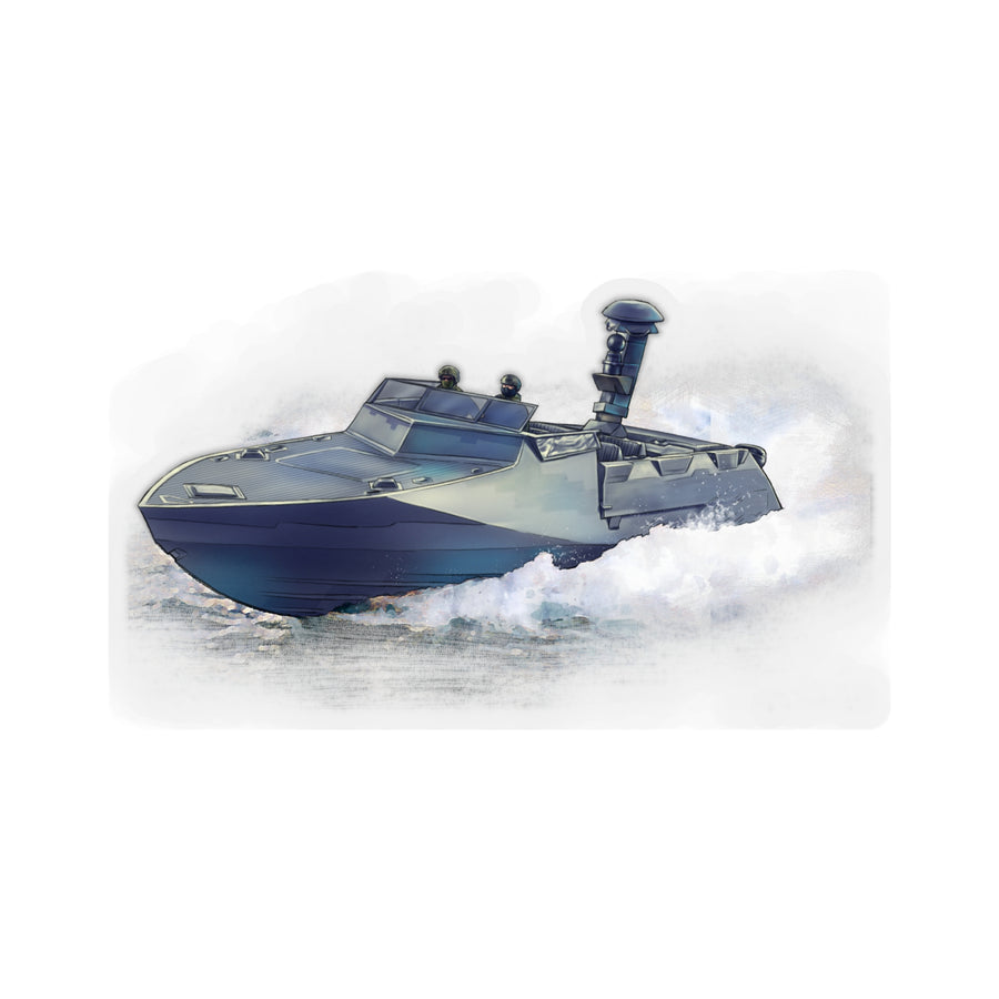 CCA - Combatant Craft Assault Sticker