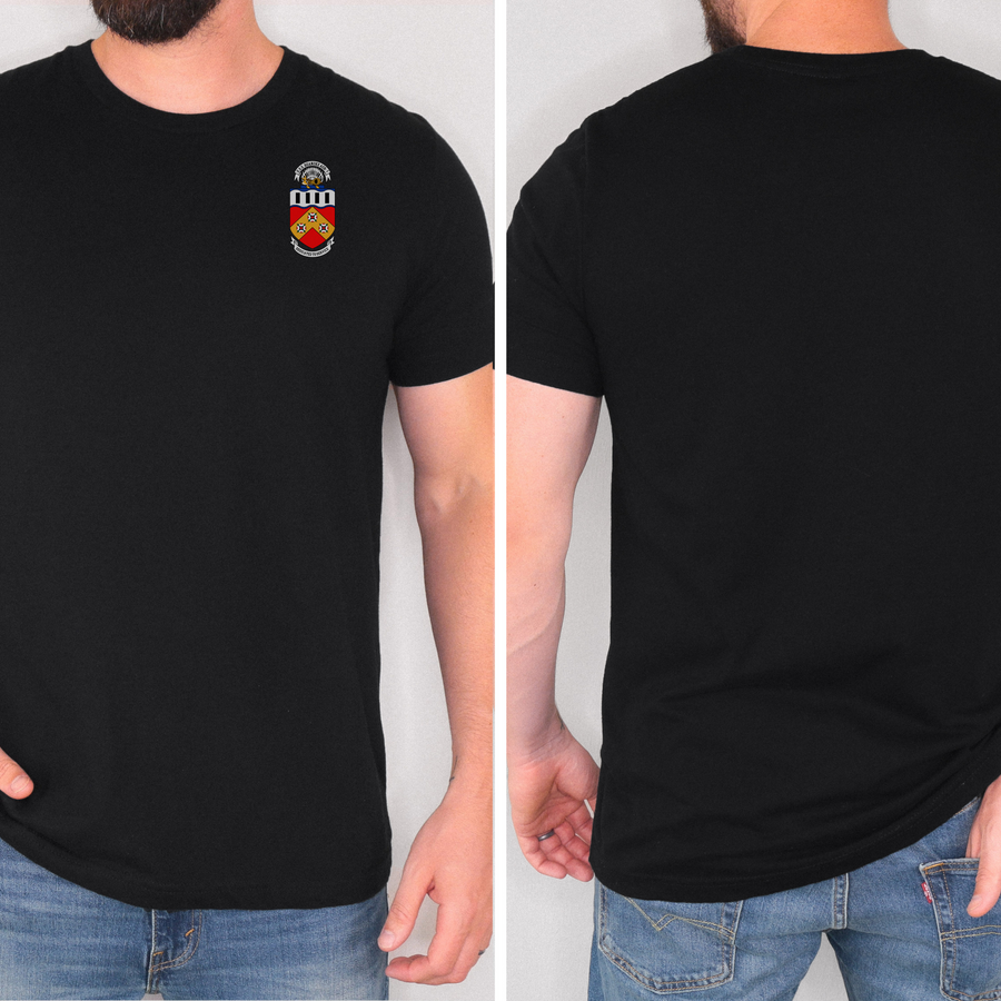 USS Roanoke AOR-7 Command Crest T-Shirt