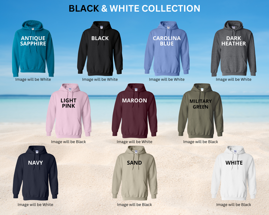 Special Boat Unit 11 v1 Hoodie - Black & White Collection