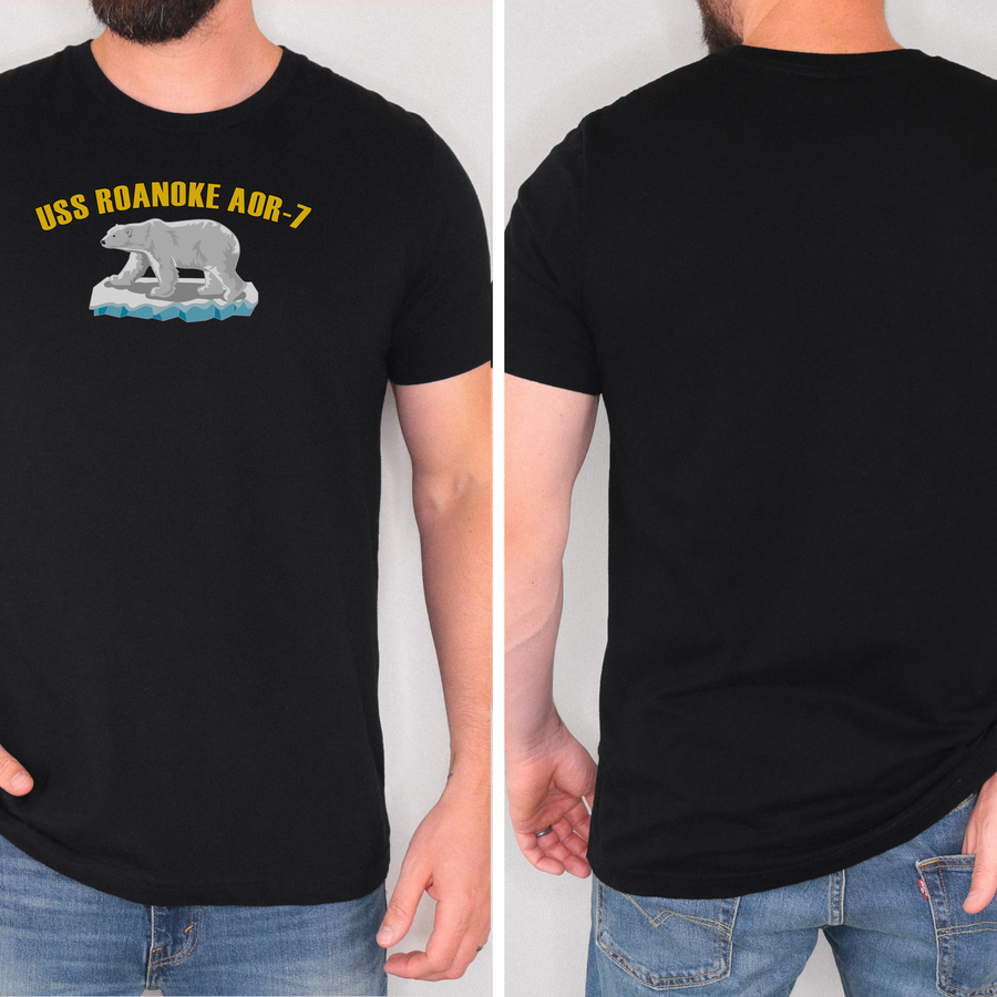 USS Roanoke AOR-7 T-Shirt