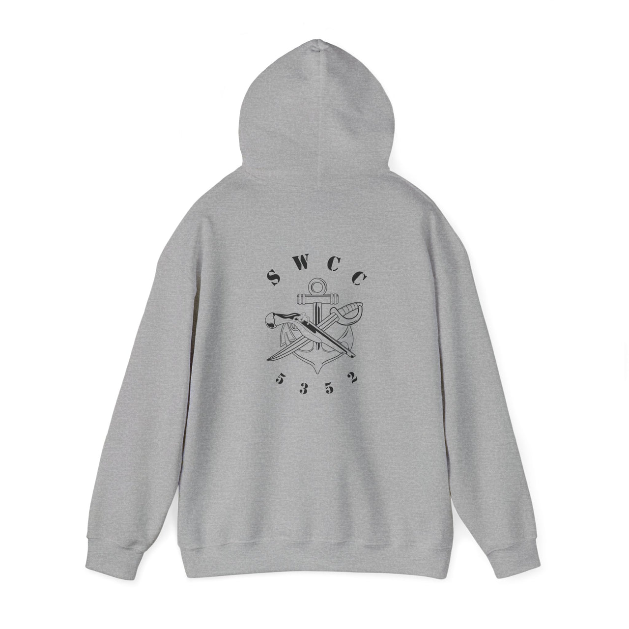SB Pin with NEC 5352 Hoodie - Black & White Collection