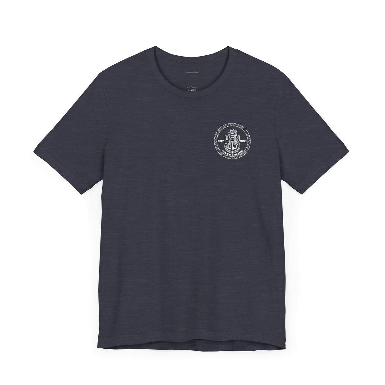 Navy Chief T-Shirt - Black & White Collection