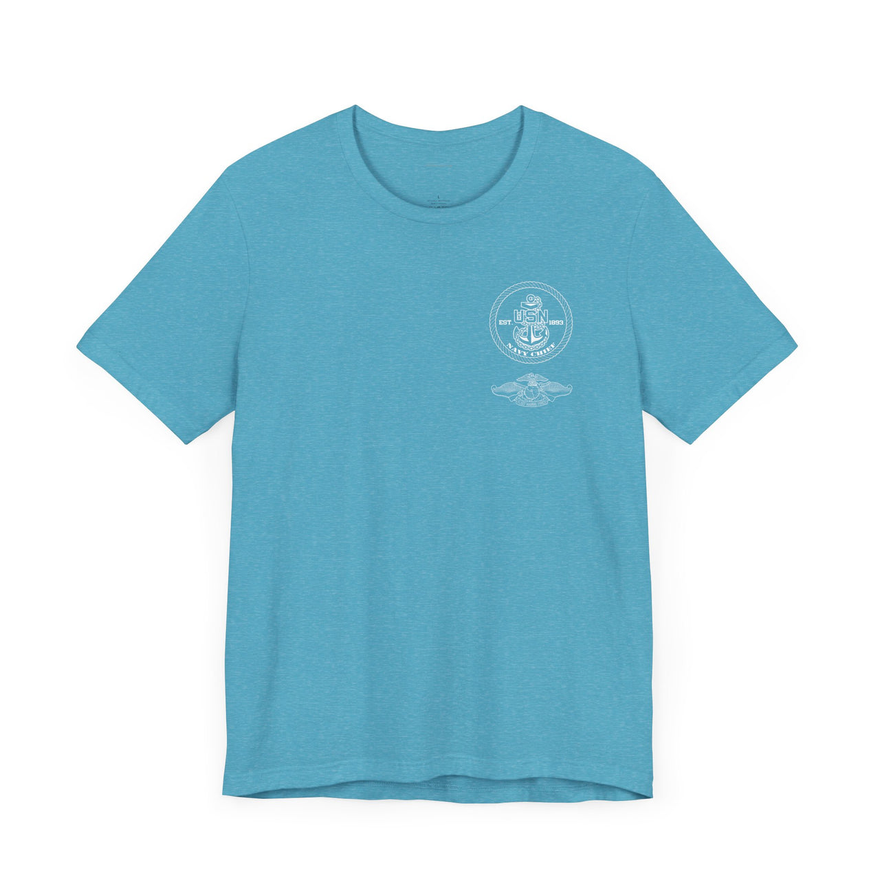 Navy Chief FMF Qualification T-Shirt - Black & White Collection