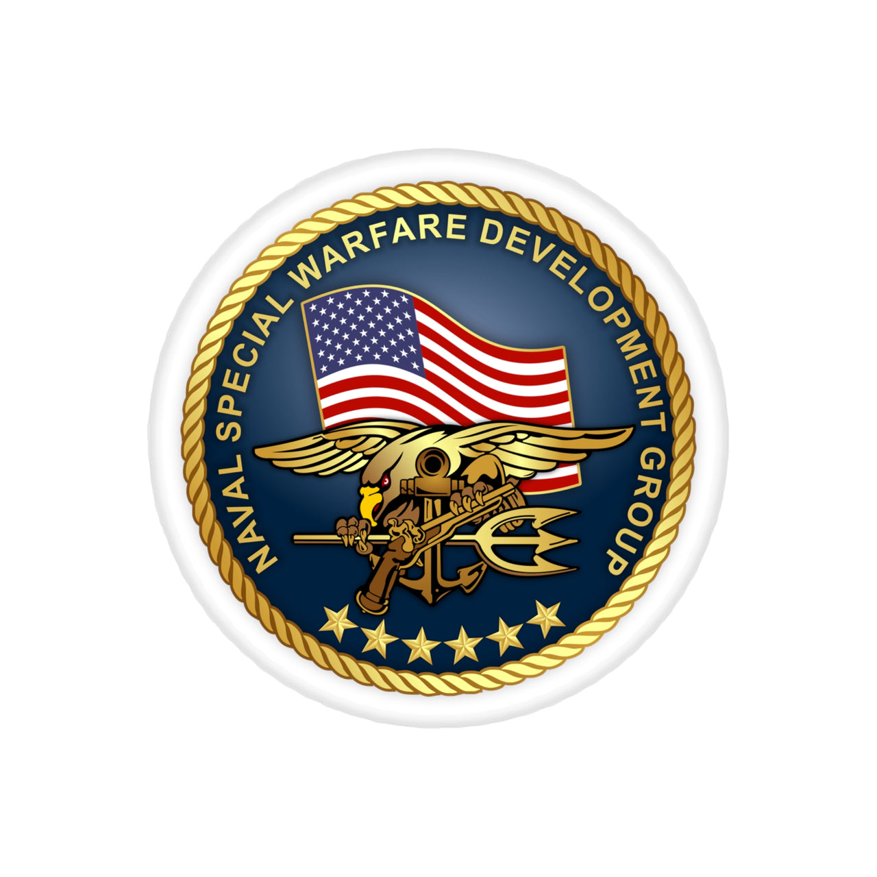 Naval Special Warfare Development Group Sticker (Color)