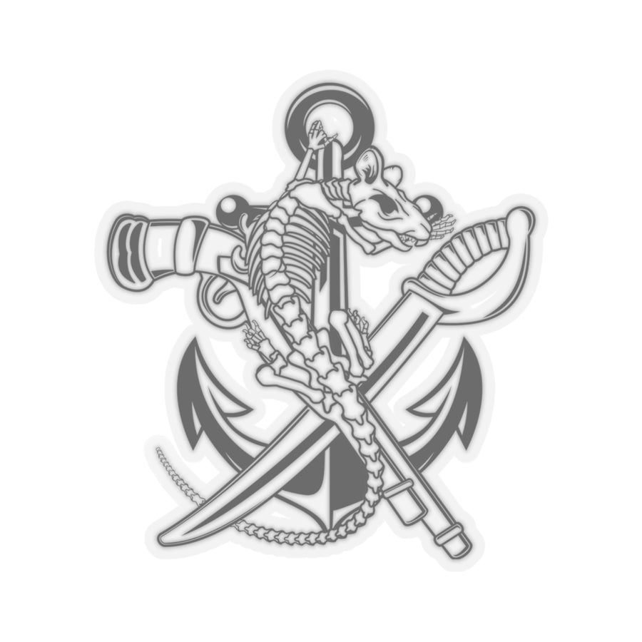 SWCC Bone Rat Black - Sticker
