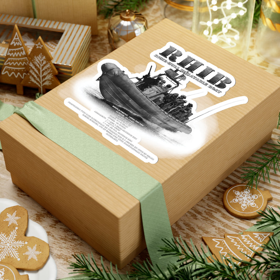 RHiB - Rigid Hull Inflatable Boat Sticker