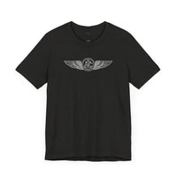 Thumbnail for Aircrewman Operator Qualification T-Shirt - Black & White Collection