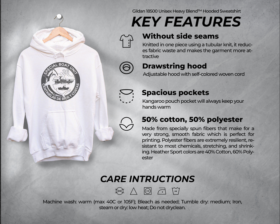 Special Boat Unit 26 Hoodie - Gold Collection